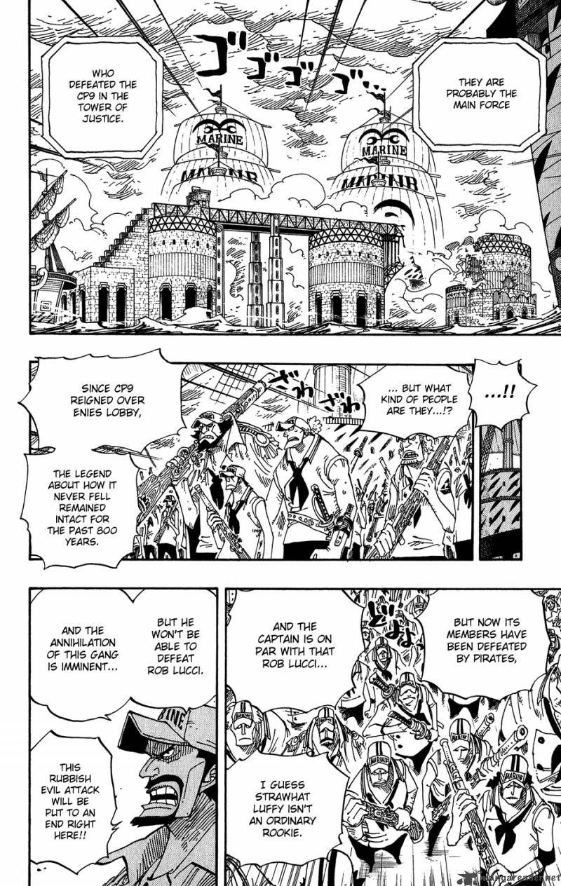 One Piece Manga Chapter 426 page 6 - A Ship Waiting for Wind