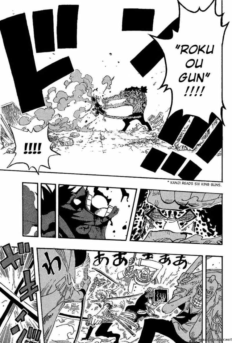 One Piece Manga Chapter 427 page 11 - It's Not Like it's Hell Here
