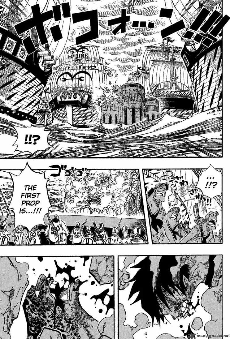 One Piece Manga Chapter 427 page 16 - It's Not Like it's Hell Here