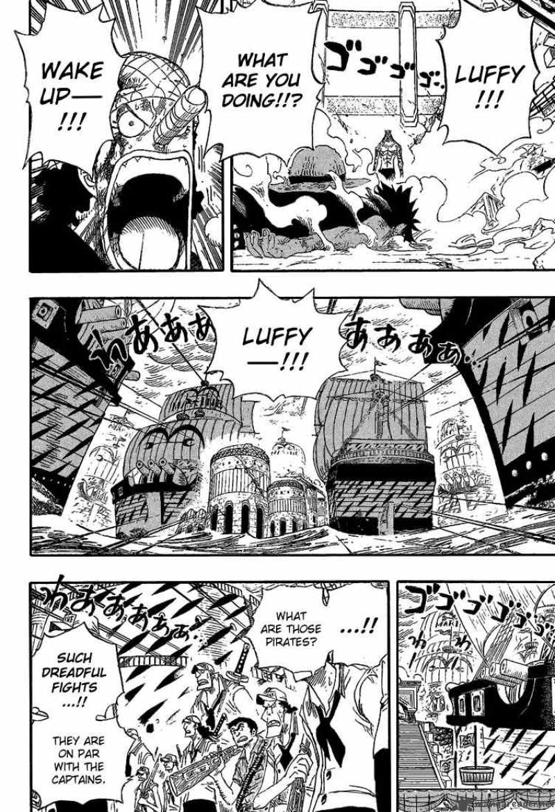 One Piece Manga Chapter 427 page 2 - It's Not Like it's Hell Here