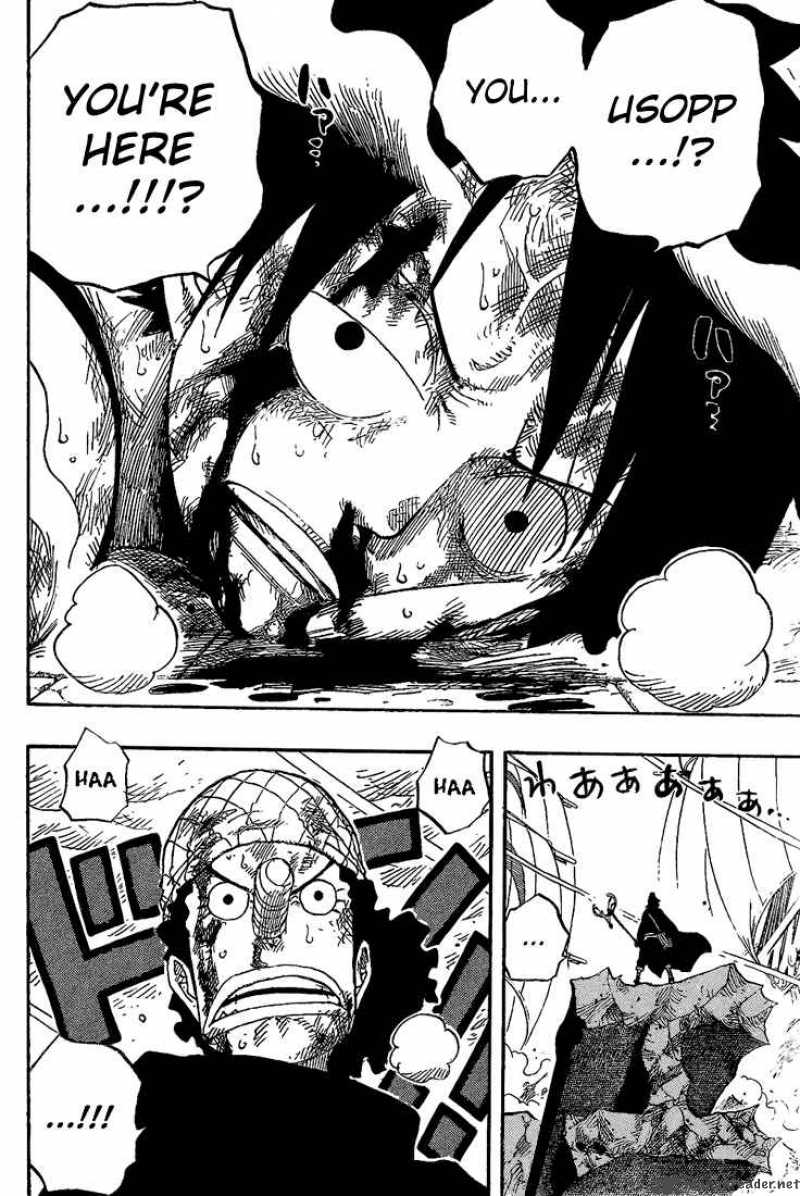 One Piece Manga Chapter 427 page 4 - It's Not Like it's Hell Here