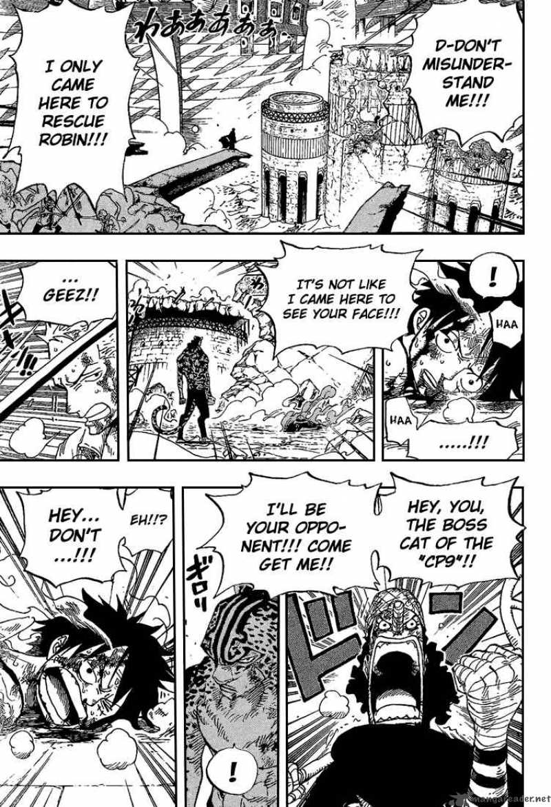 One Piece Manga Chapter 427 page 5 - It's Not Like it's Hell Here