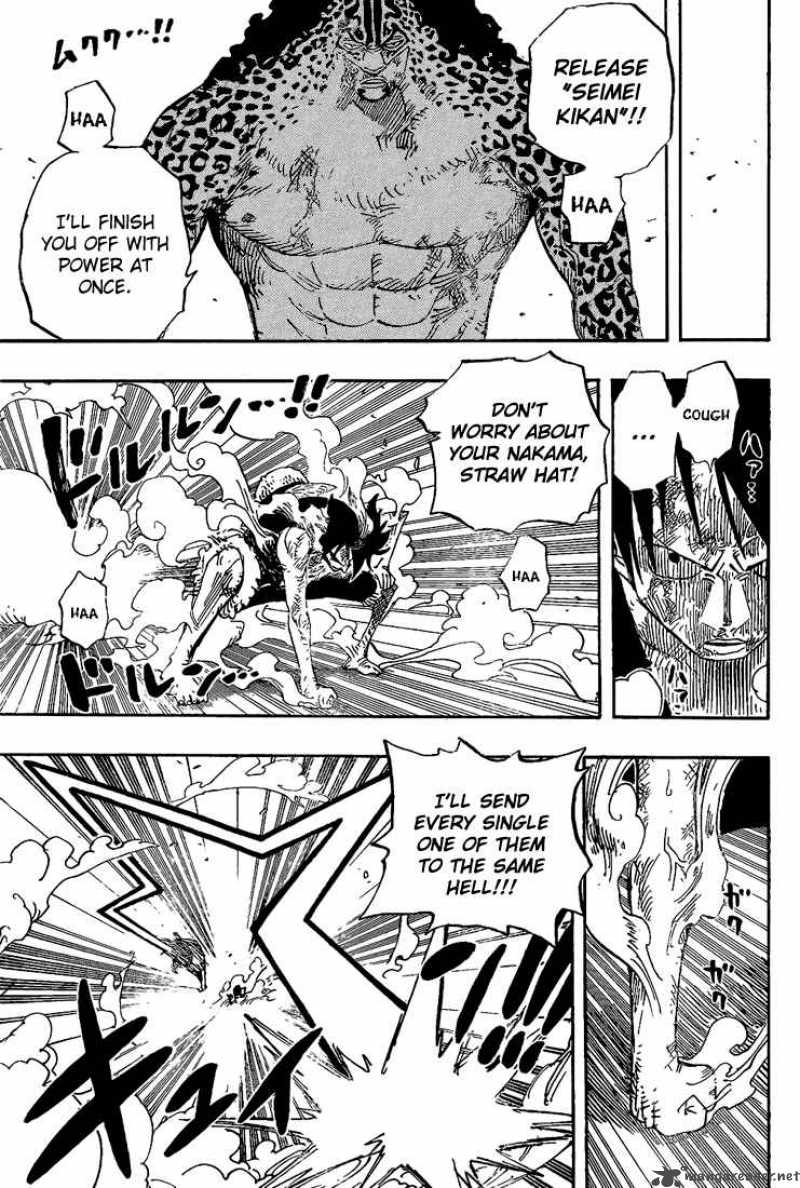 One Piece Manga Chapter 427 page 9 - It's Not Like it's Hell Here