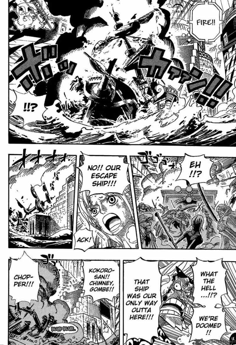 One Piece Manga Chapter 428 page 10 - Let's Go Back