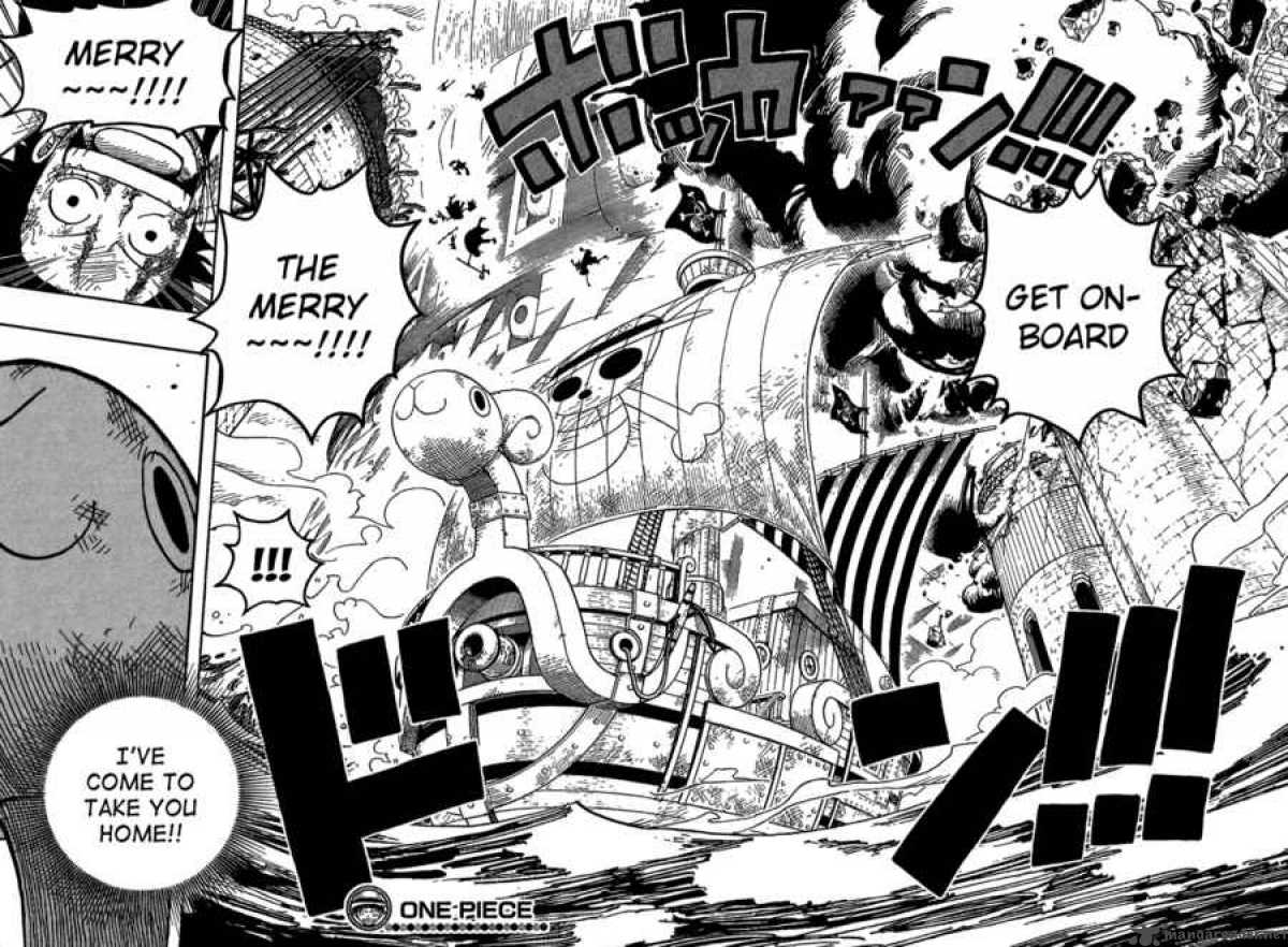 One Piece Manga Chapter 428 page 18 - Let's Go Back