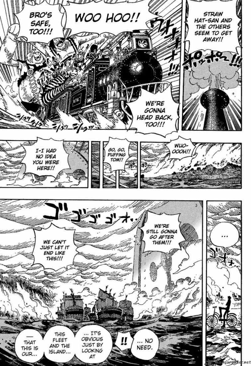 One Piece Manga Chapter 429 page 15 - Utter Defeat