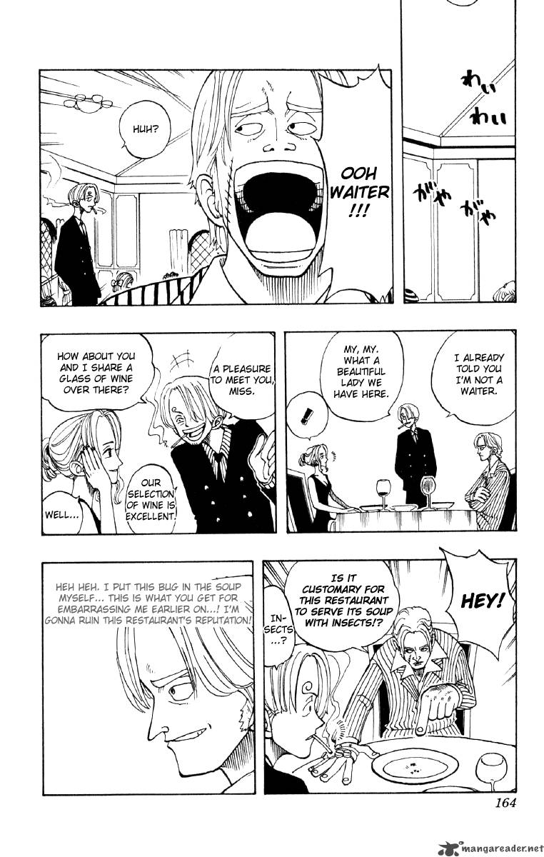 One Piece Manga Chapter 43 page 16 - Introducing Sanji