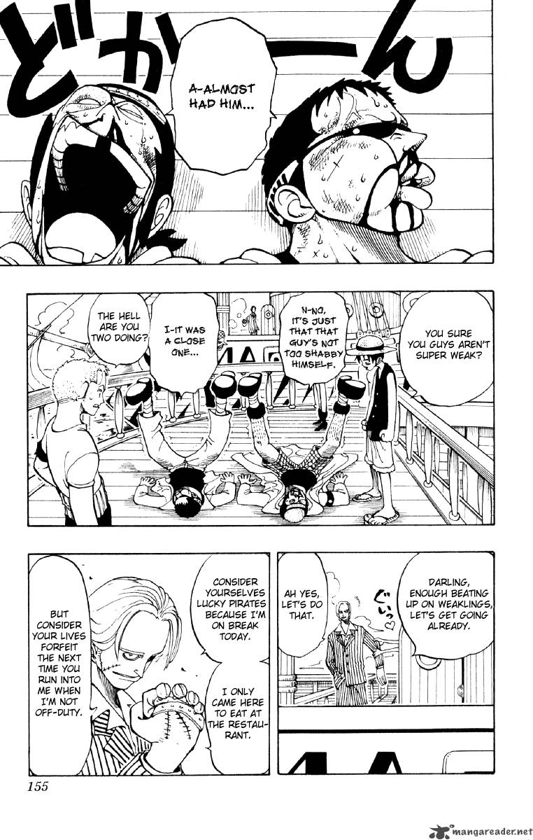 One Piece Manga Chapter 43 page 7 - Introducing Sanji