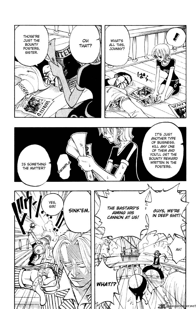 One Piece Manga Chapter 43 page 8 - Introducing Sanji