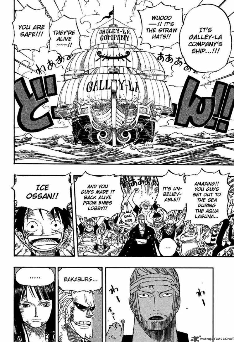 One Piece Manga Chapter 430 page 4 - A Light Snow of Reminiscence Falls