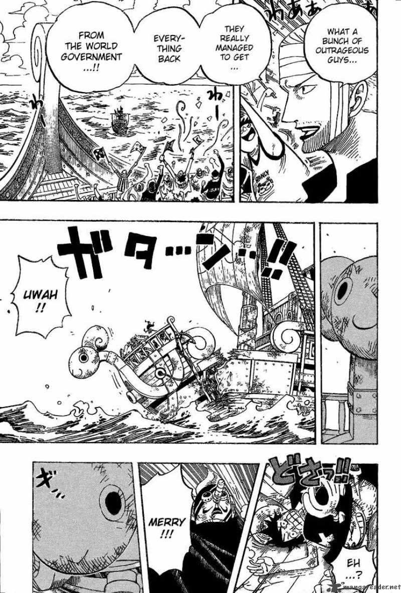 One Piece Manga Chapter 430 page 5 - A Light Snow of Reminiscence Falls