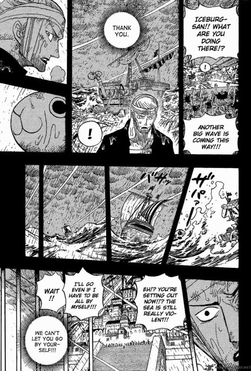 One Piece Manga Chapter 430 page 9 - A Light Snow of Reminiscence Falls