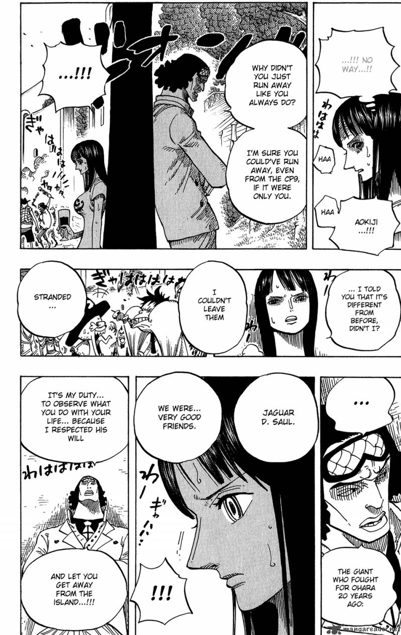 One Piece Manga Chapter 433 page 15 - The Name of That Sea is