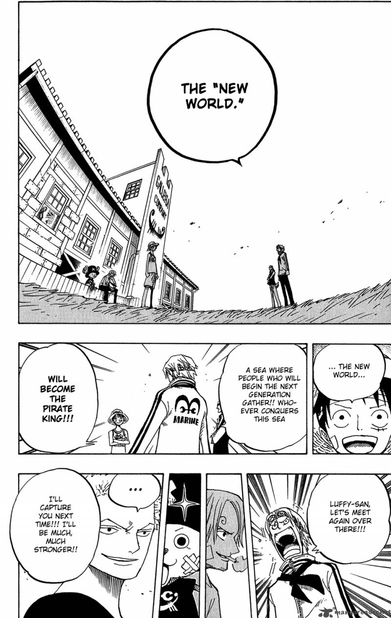 One Piece Manga Chapter 433 page 8 - The Name of That Sea is