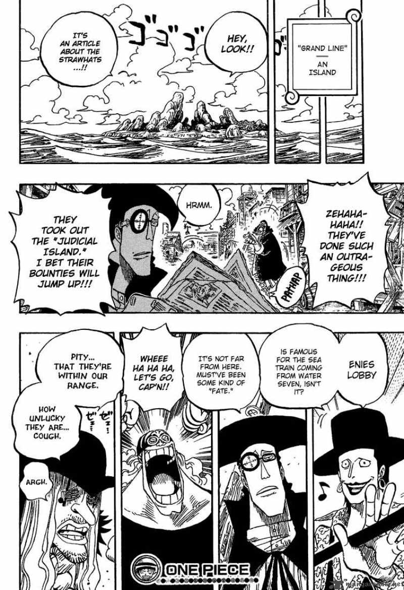 One Piece Manga Chapter 434 page 16 - Whitebeard and Red Hair