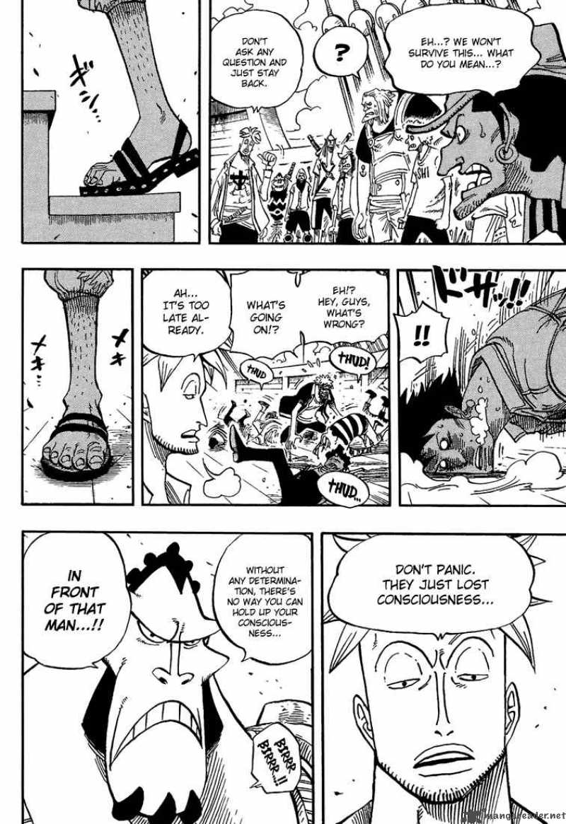 One Piece Manga Chapter 434 page 4 - Whitebeard and Red Hair