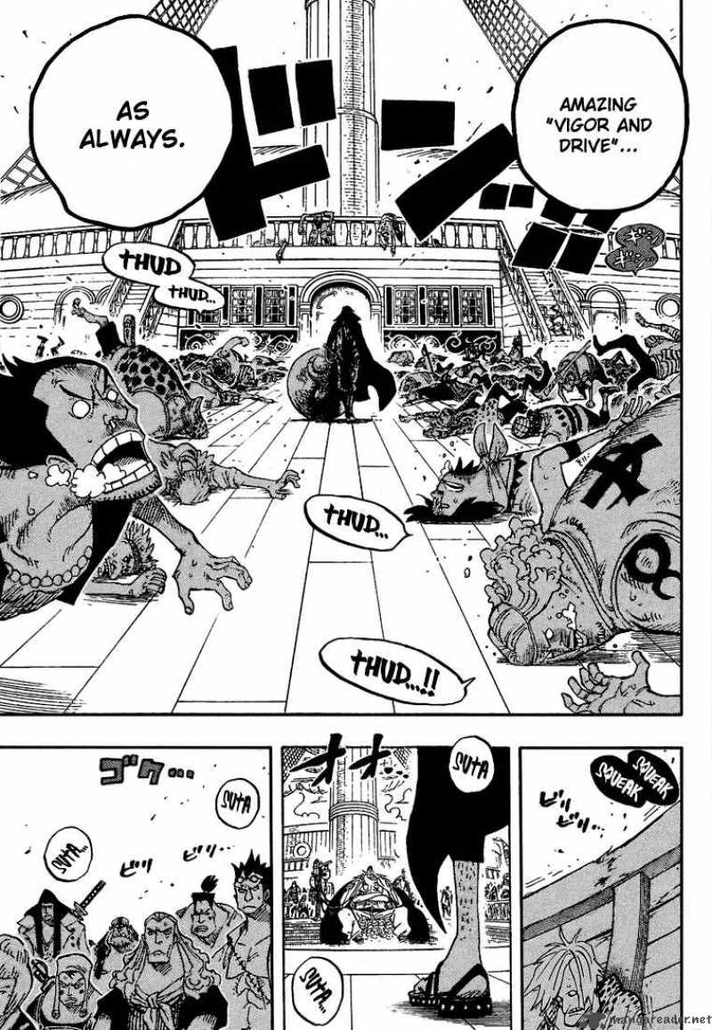 One Piece Manga Chapter 434 page 5 - Whitebeard and Red Hair