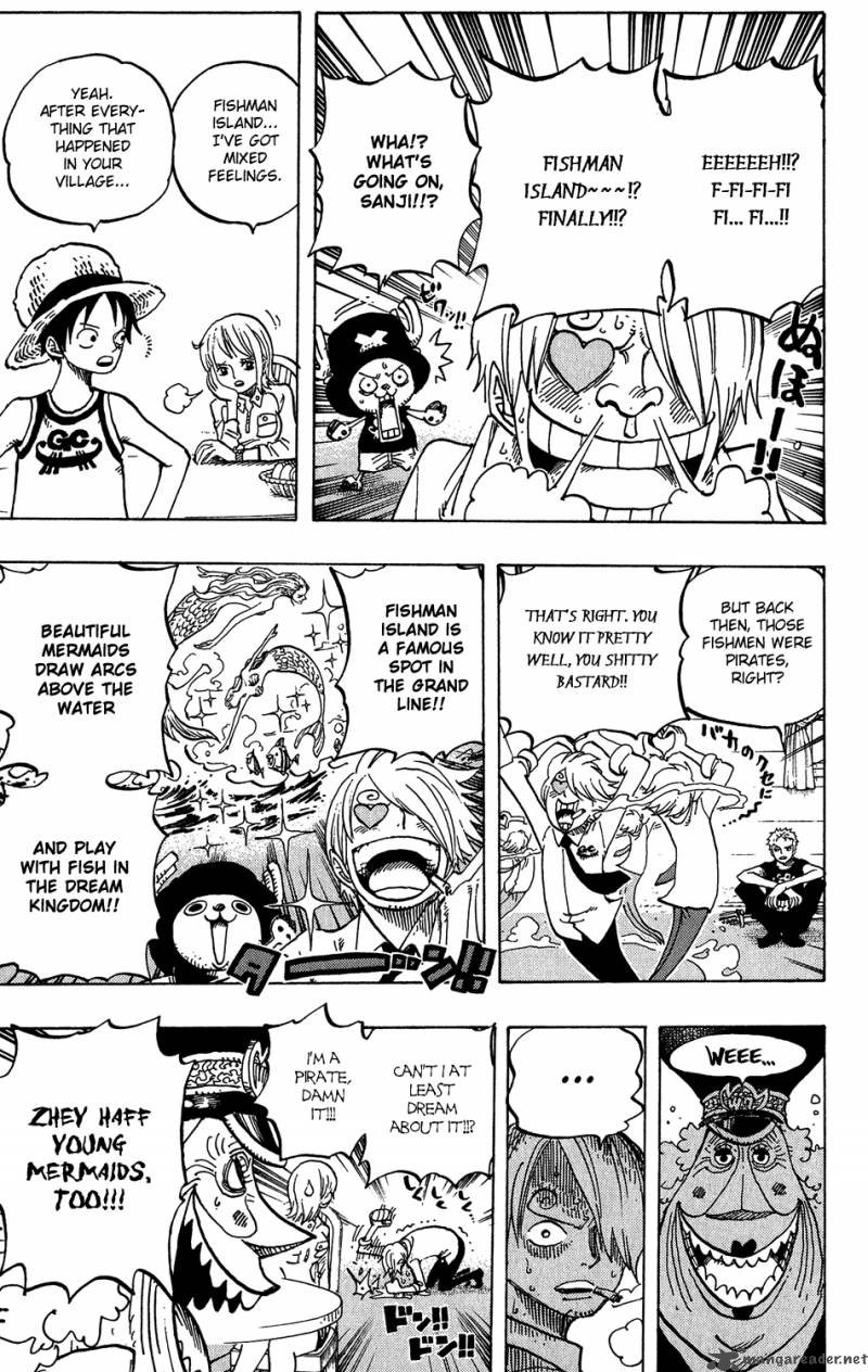 One Piece Manga Chapter 435 page 11 - You Have My Sympathies