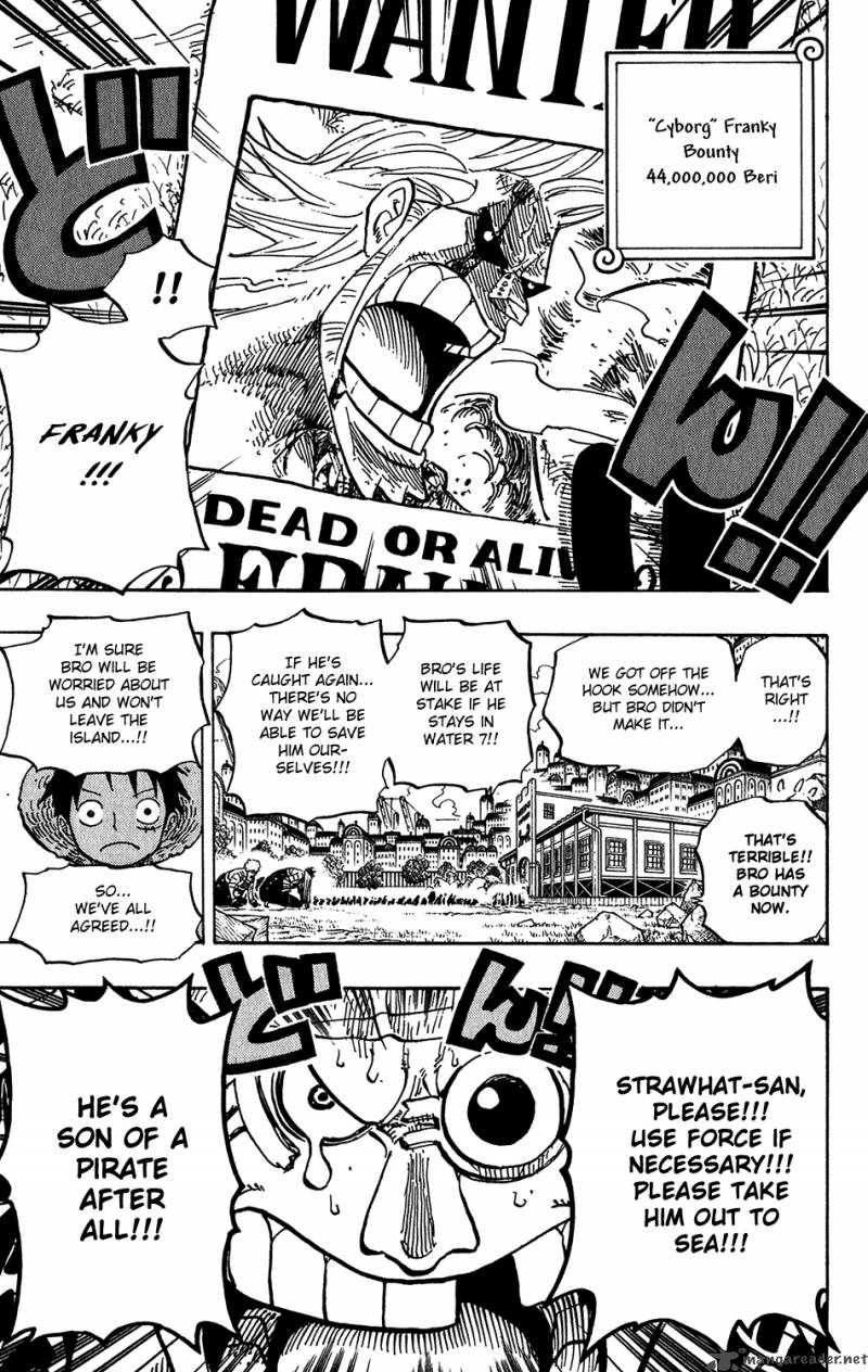 One Piece Manga Chapter 435 page 19 - You Have My Sympathies