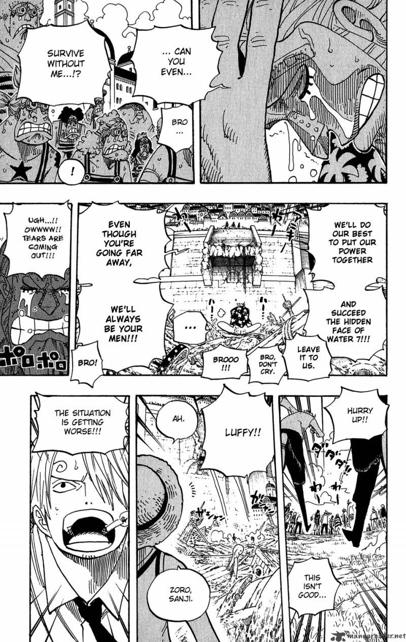 One Piece Manga Chapter 437 page 15 - Naked But Great