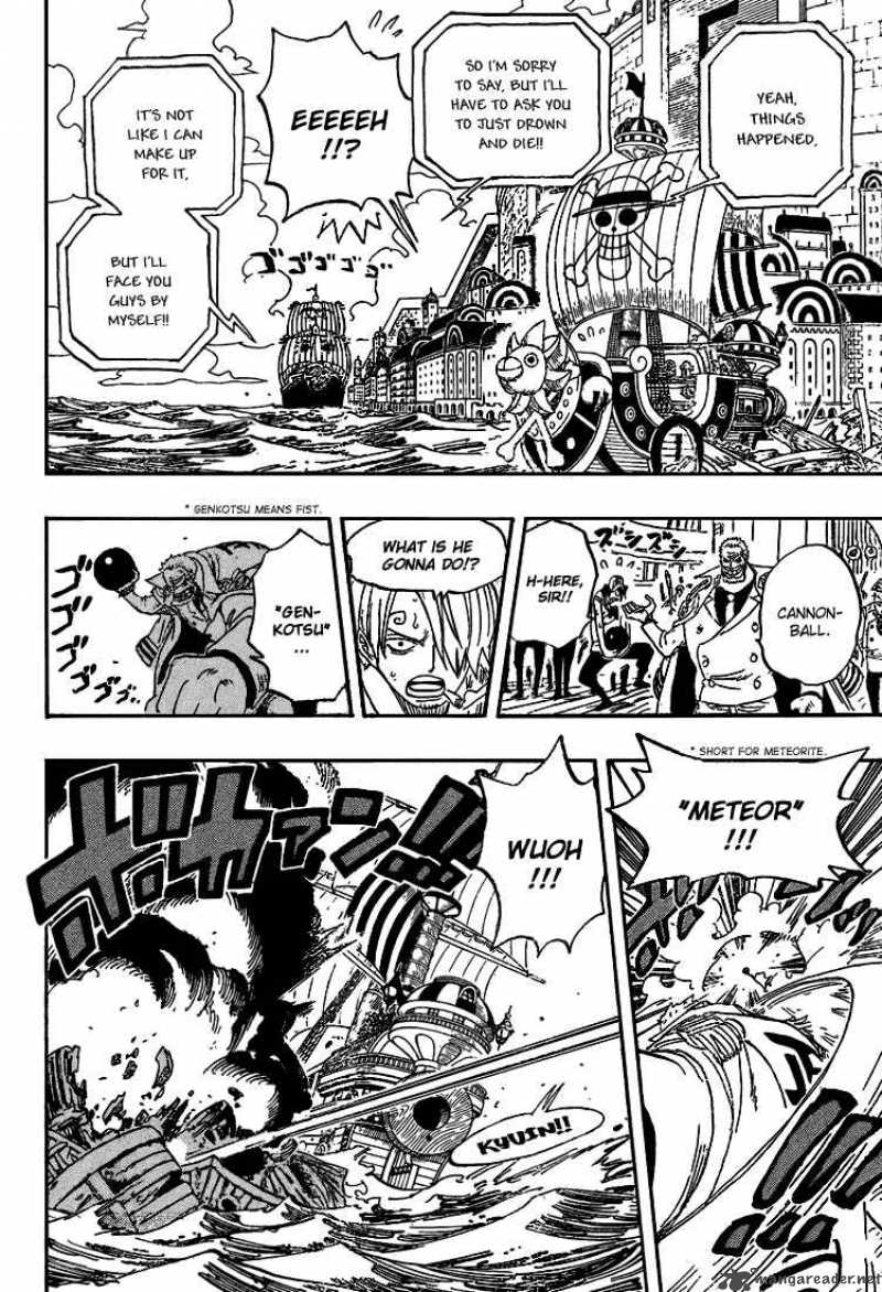 One Piece Manga Chapter 438 page 10 - Pride