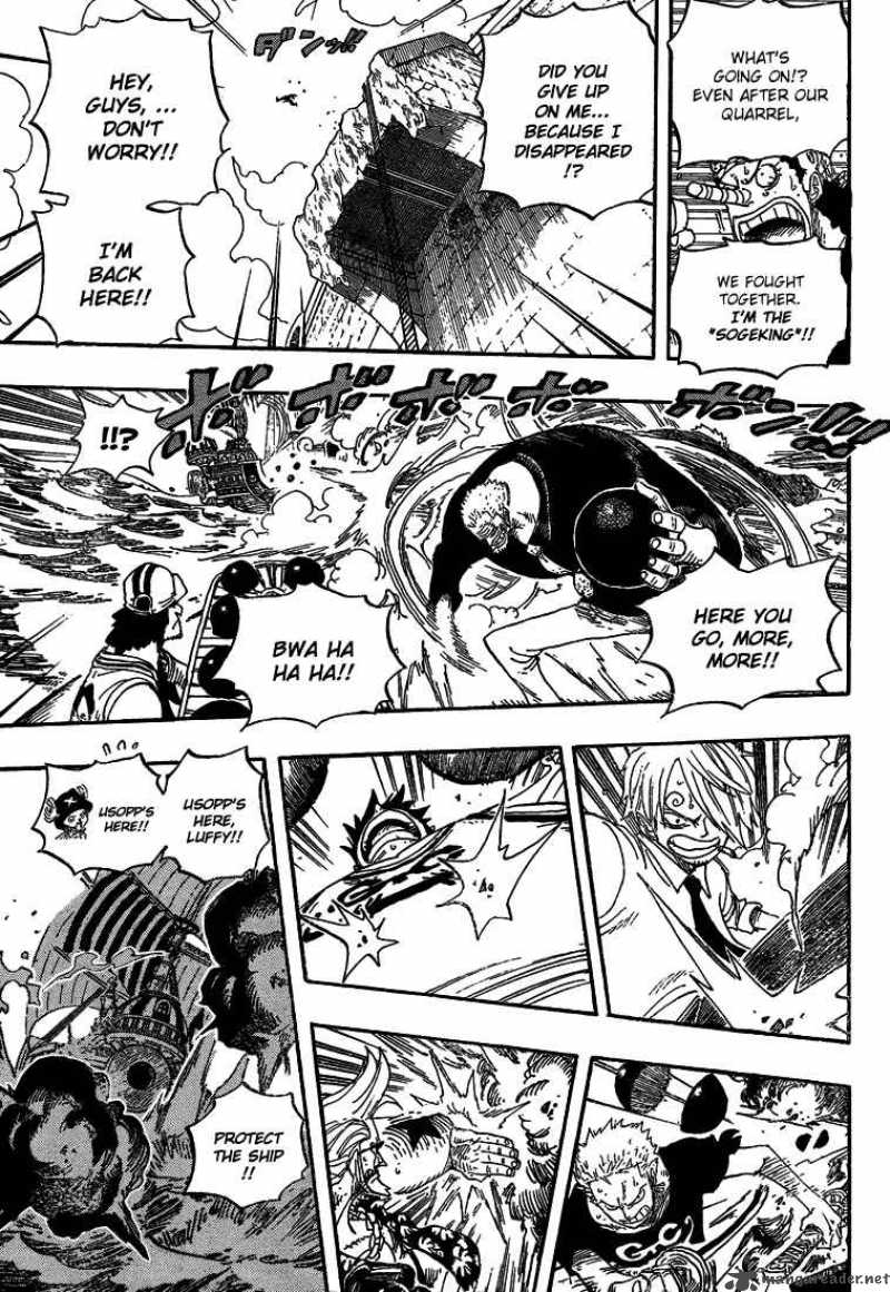 One Piece Manga Chapter 438 page 13 - Pride