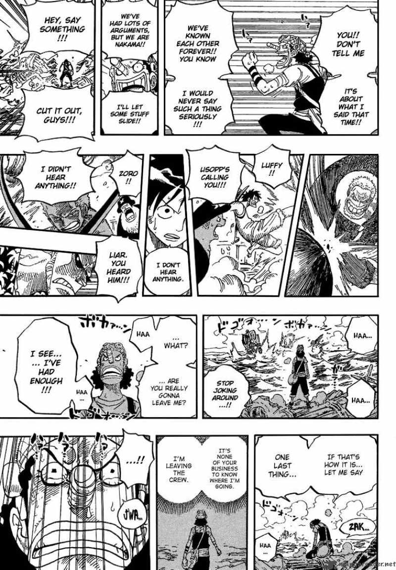 One Piece Manga Chapter 438 page 15 - Pride