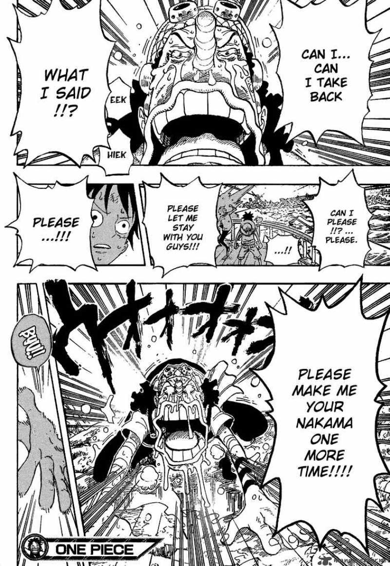 One Piece Manga Chapter 438 page 17 - Pride