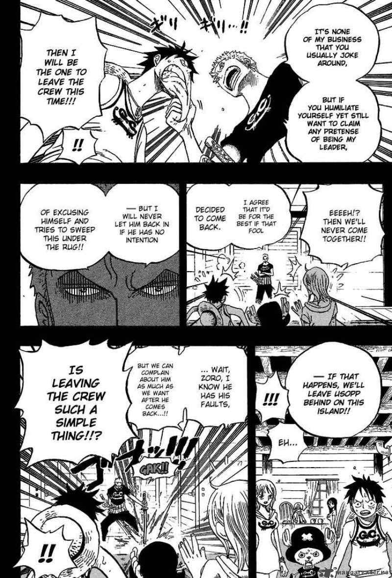 One Piece Manga Chapter 438 page 4 - Pride