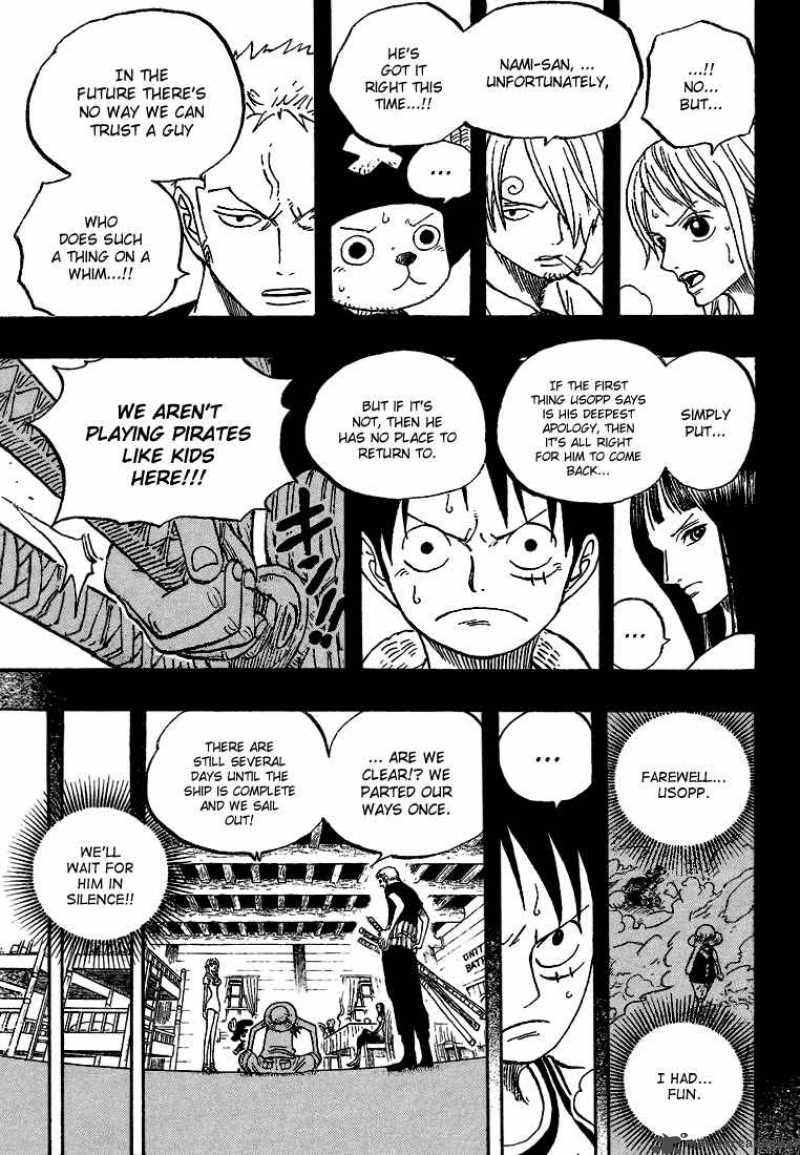 One Piece Manga Chapter 438 page 5 - Pride