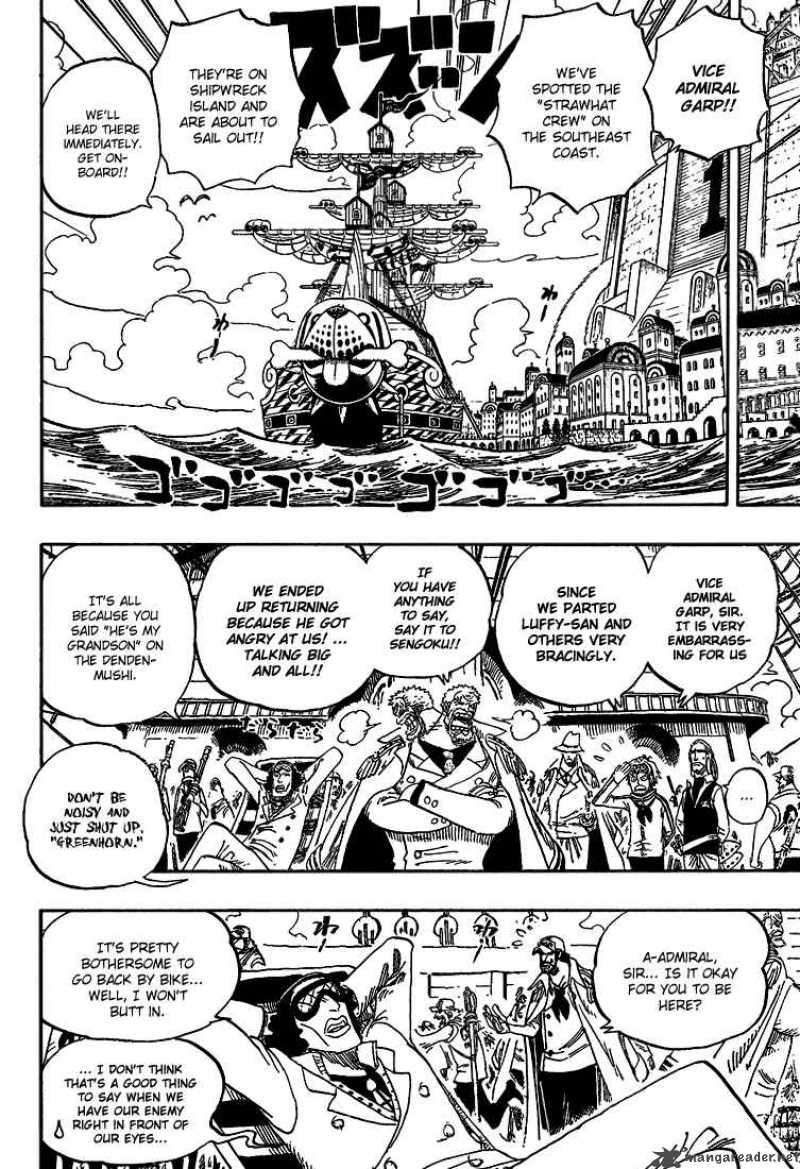 One Piece Manga Chapter 438 page 6 - Pride