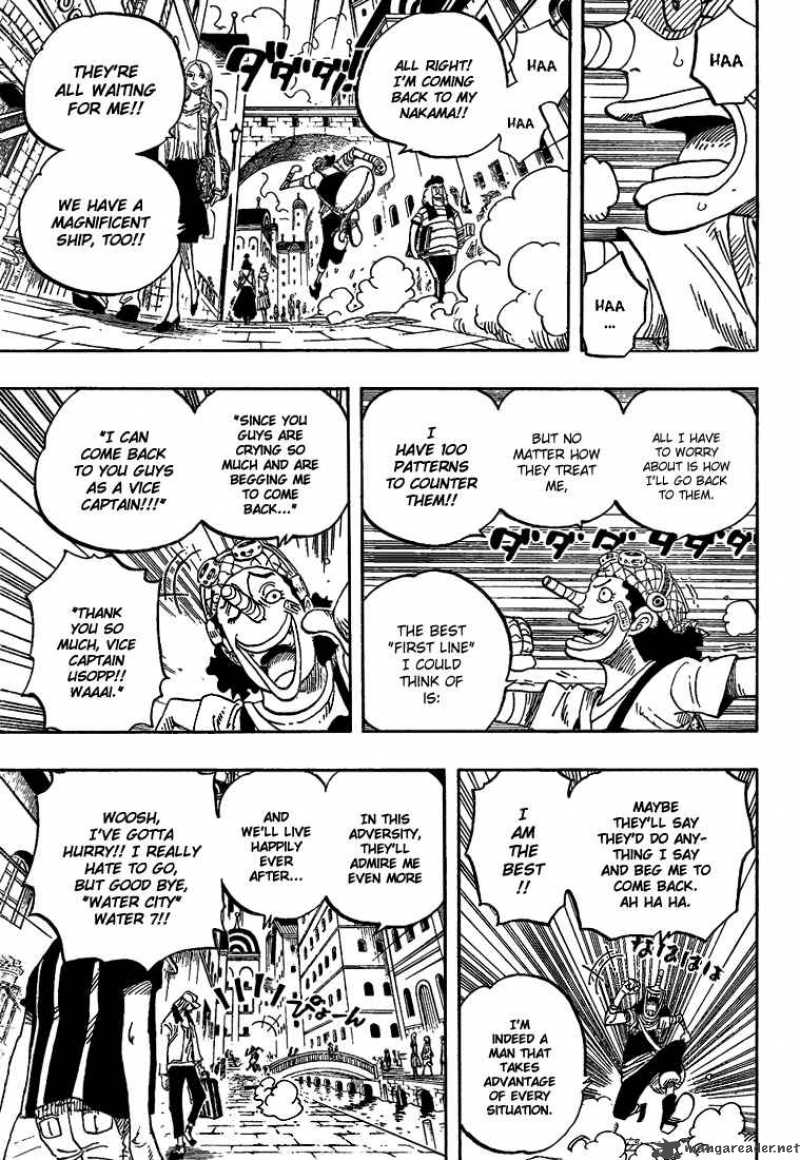 One Piece Manga Chapter 438 page 7 - Pride