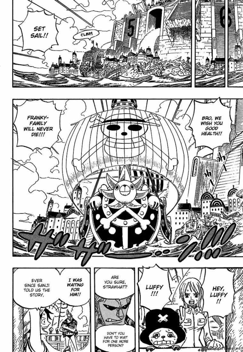 One Piece Manga Chapter 438 page 8 - Pride