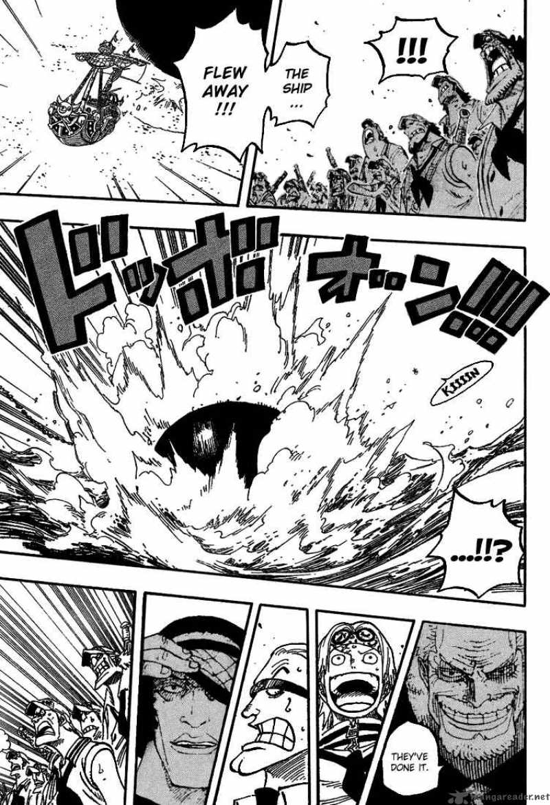 One Piece Manga Chapter 439 page 10 - The Third and the Seventh