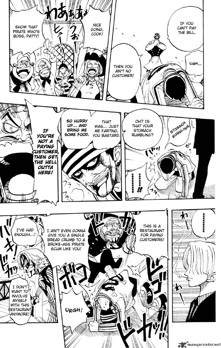 One Piece Manga Chapter 44 page 19 - Three Cooks