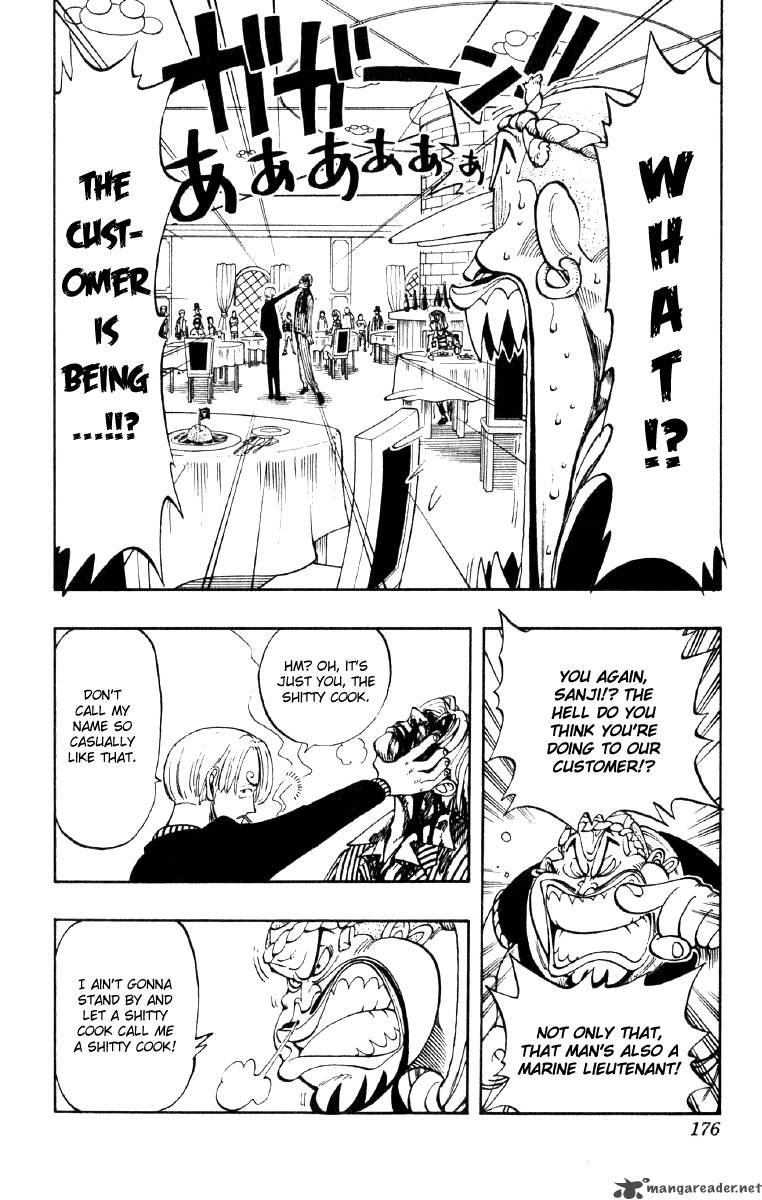 One Piece Manga Chapter 44 page 8 - Three Cooks