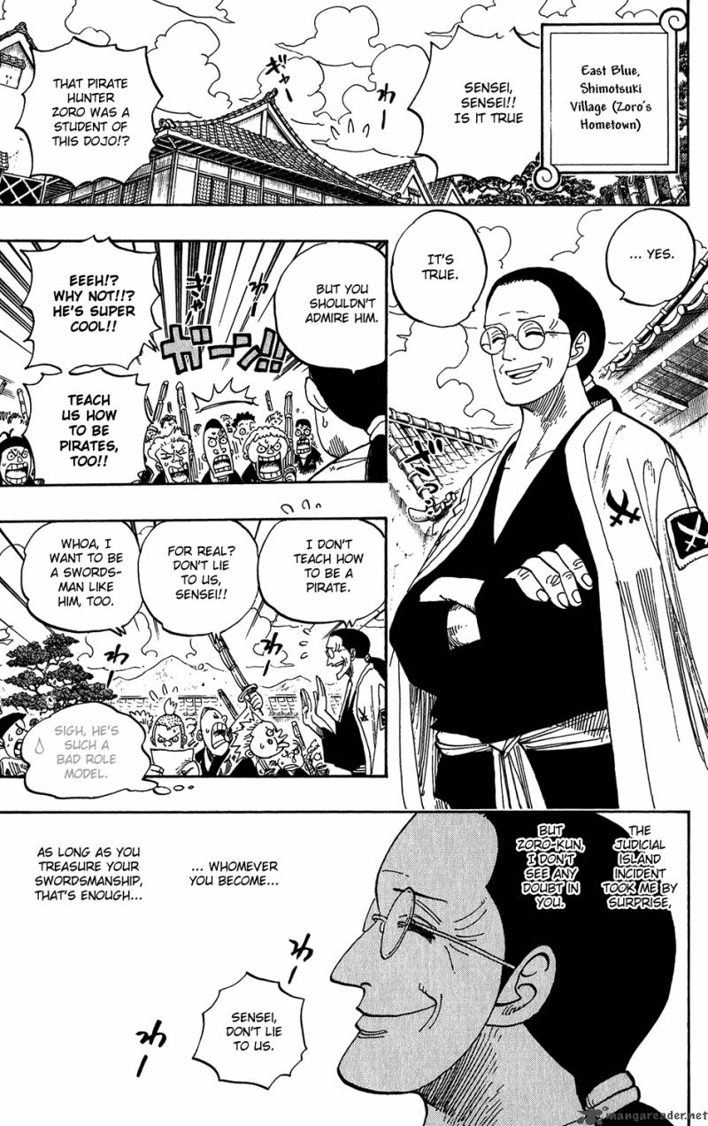 One Piece Manga Chapter 440 page 5 - Fire Fist vs Blackbeard