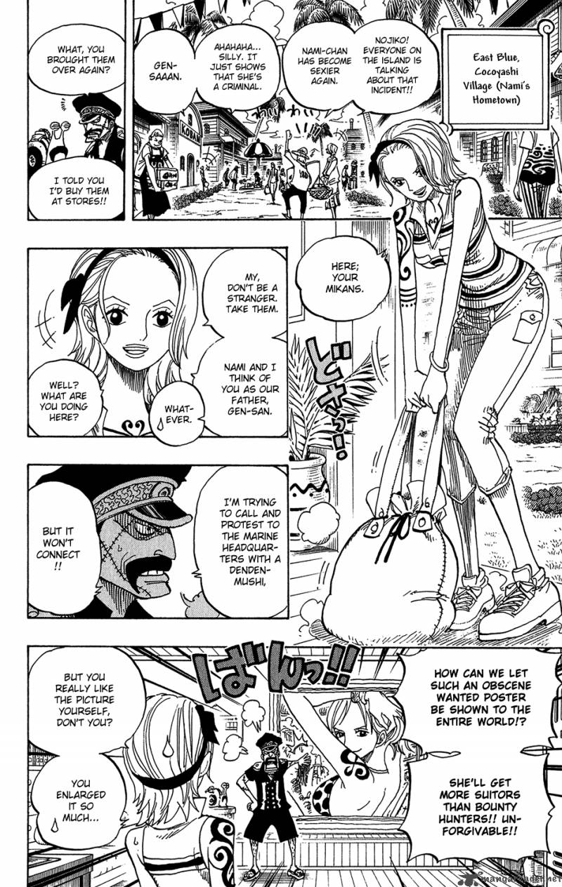 One Piece Manga Chapter 440 page 6 - Fire Fist vs Blackbeard