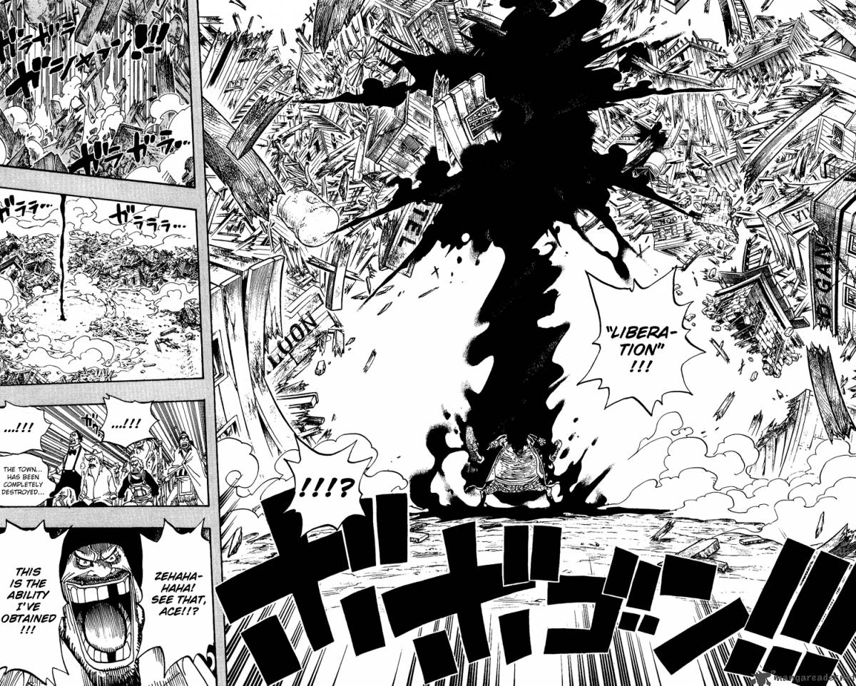 One Piece Manga Chapter 441 page 16 - Duel on Banaro Island