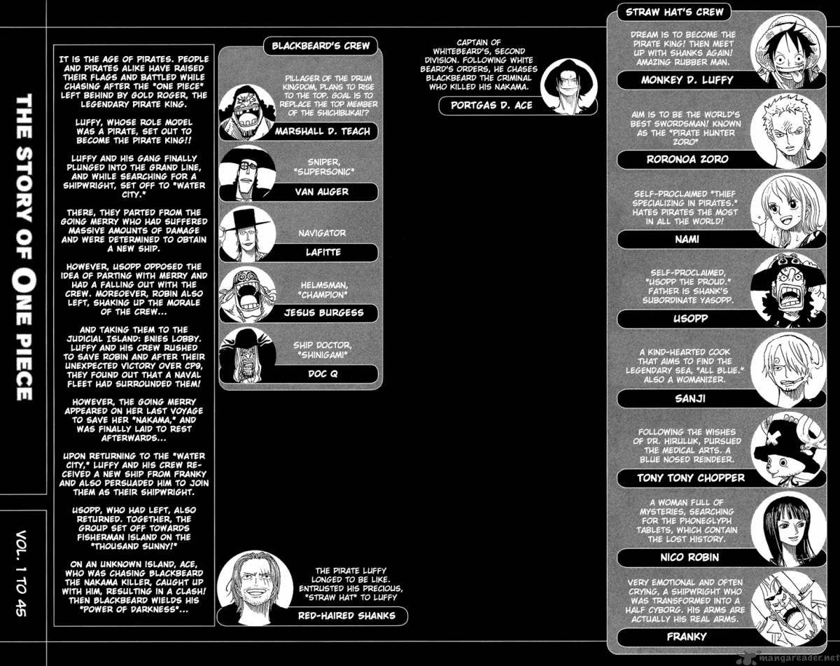 One Piece Manga Chapter 441 page 8 - Duel on Banaro Island