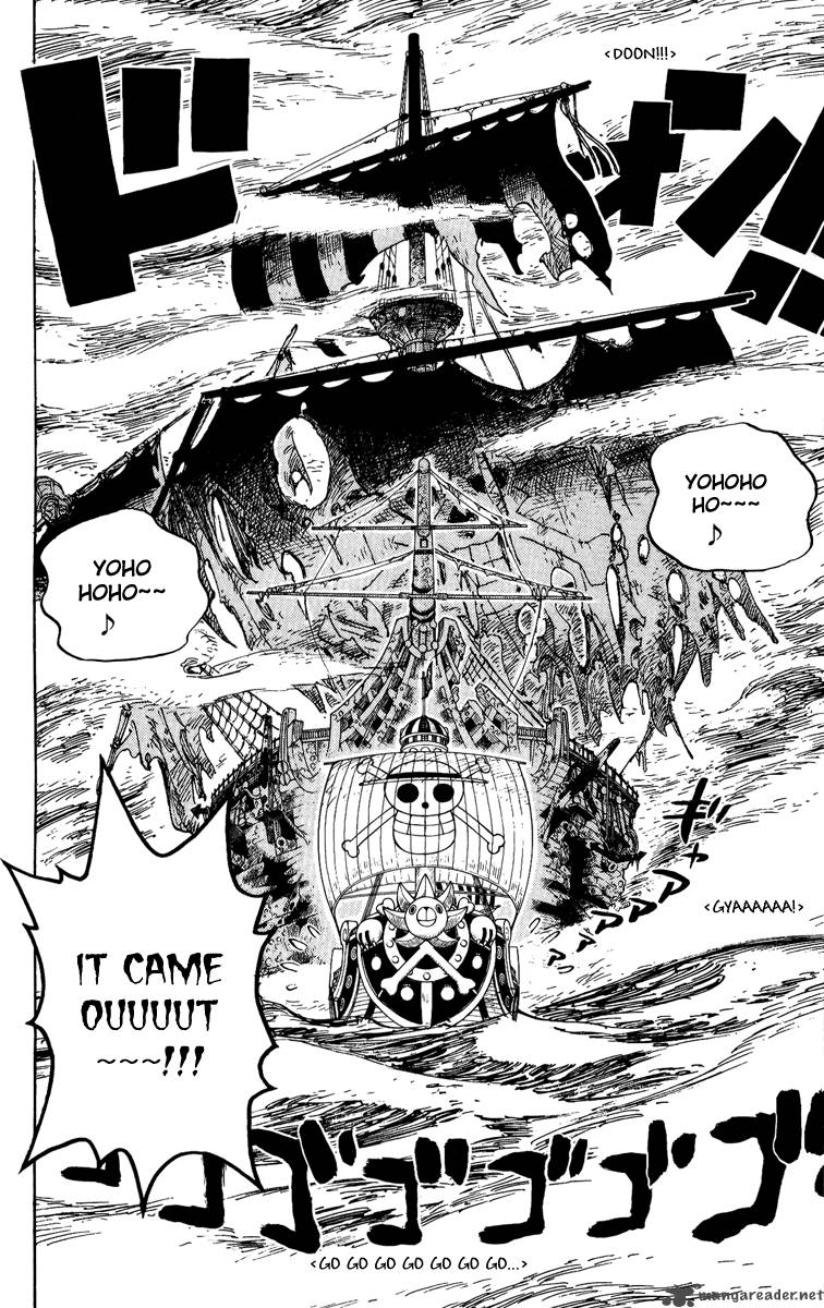 One Piece Manga Chapter 442 page 12 - Adventure in the Demonic Sea