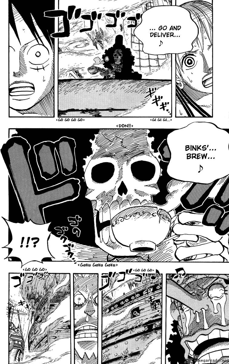 One Piece Manga Chapter 442 page 14 - Adventure in the Demonic Sea