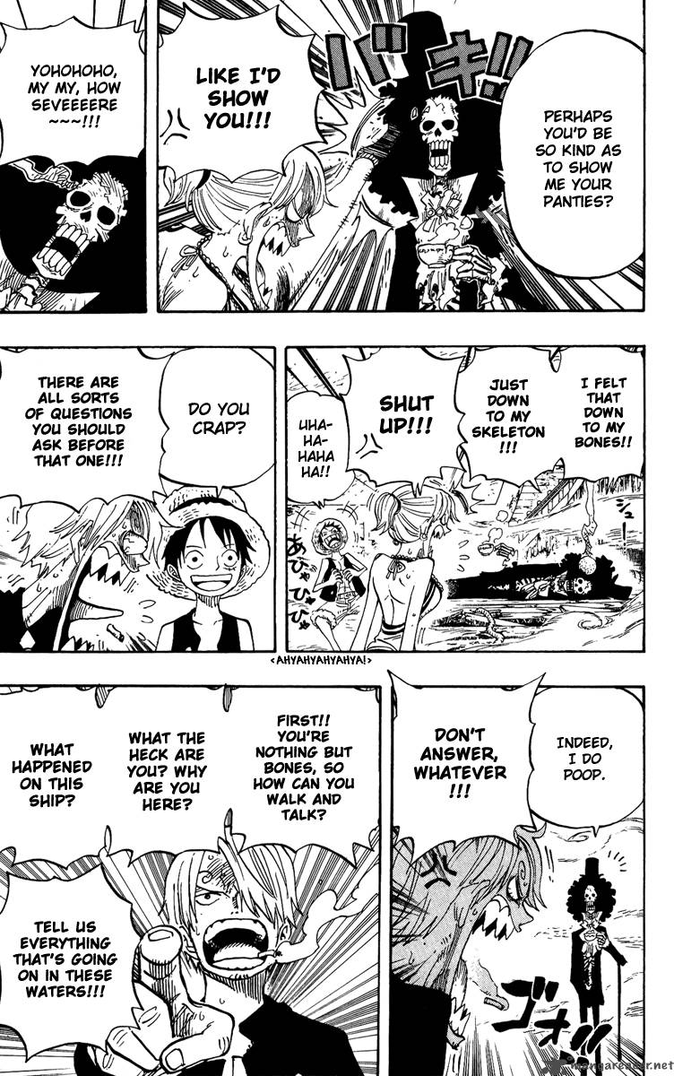One Piece Manga Chapter 442 page 17 - Adventure in the Demonic Sea