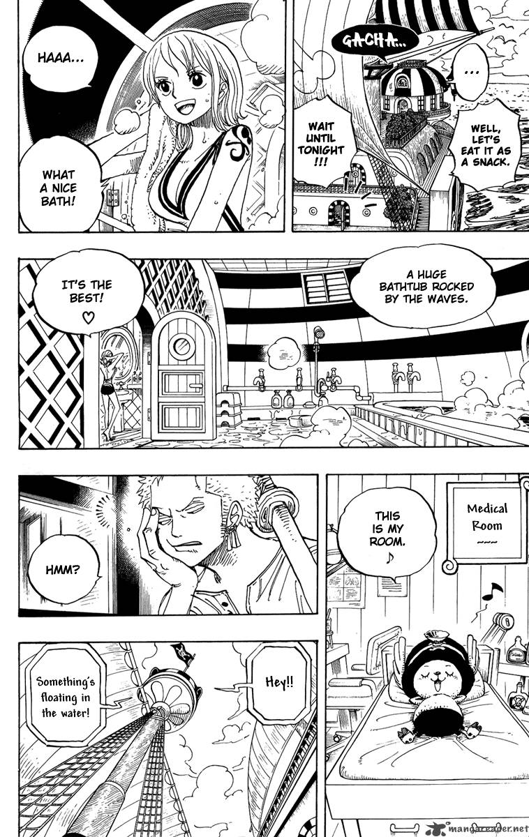 One Piece Manga Chapter 442 page 4 - Adventure in the Demonic Sea