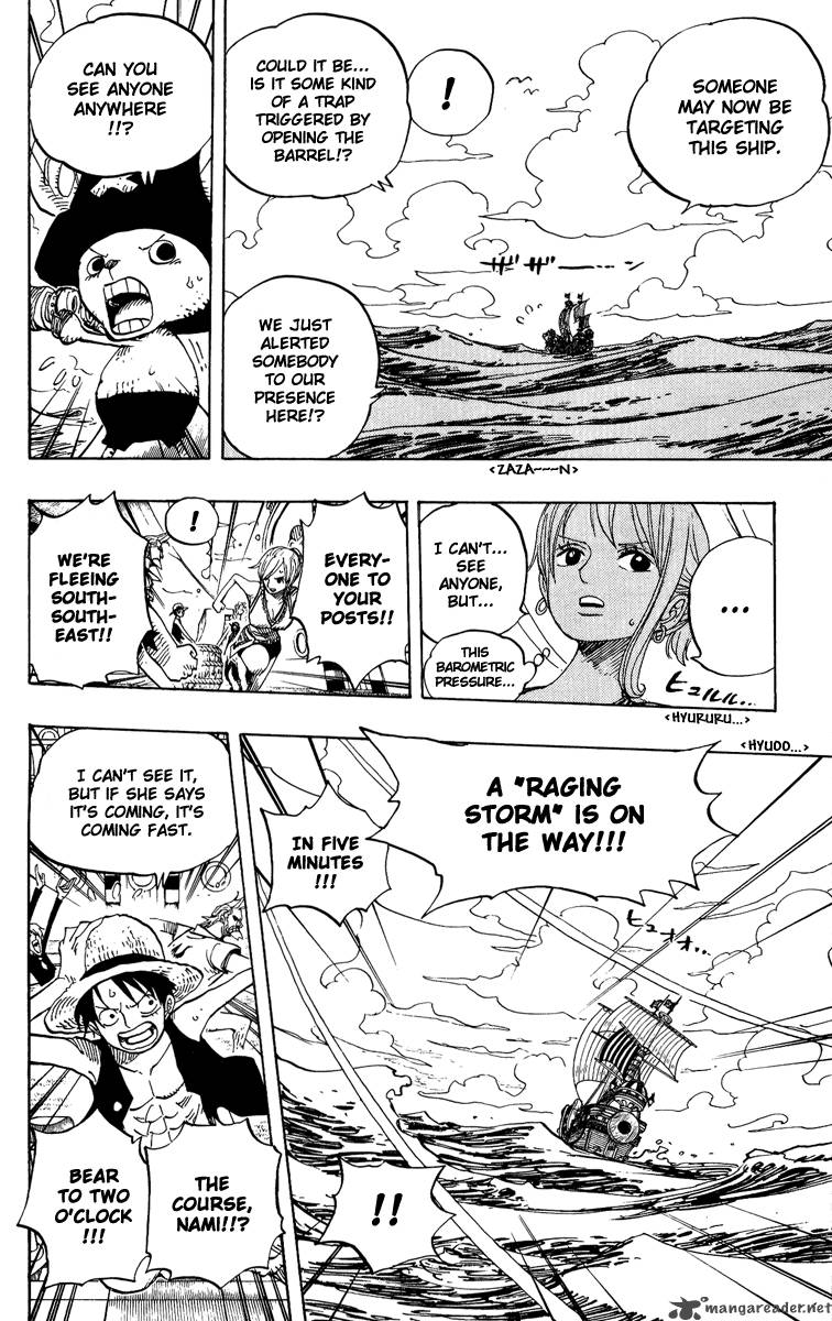 One Piece Manga Chapter 442 page 8 - Adventure in the Demonic Sea