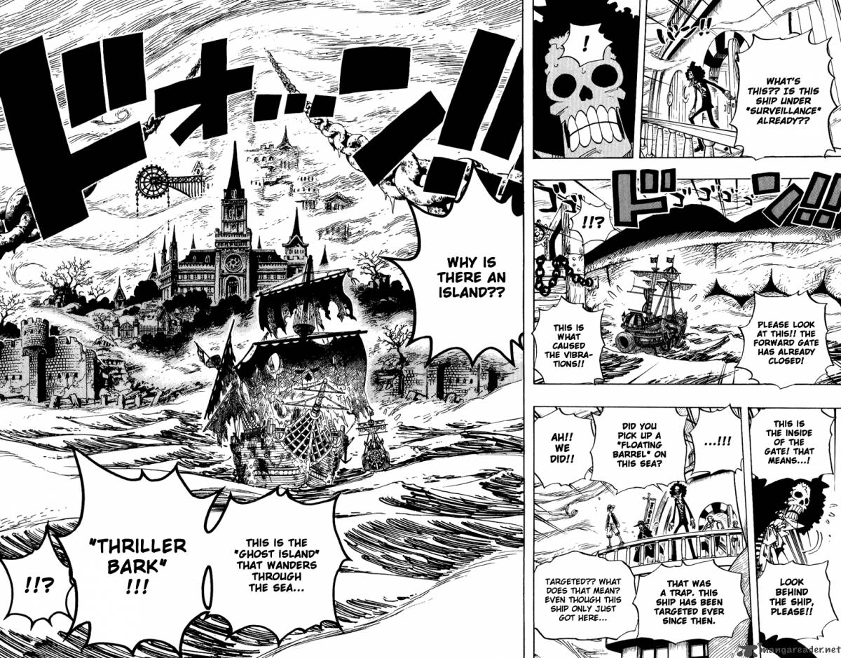 One Piece Manga Chapter 443 page 16 - Thriller Bark
