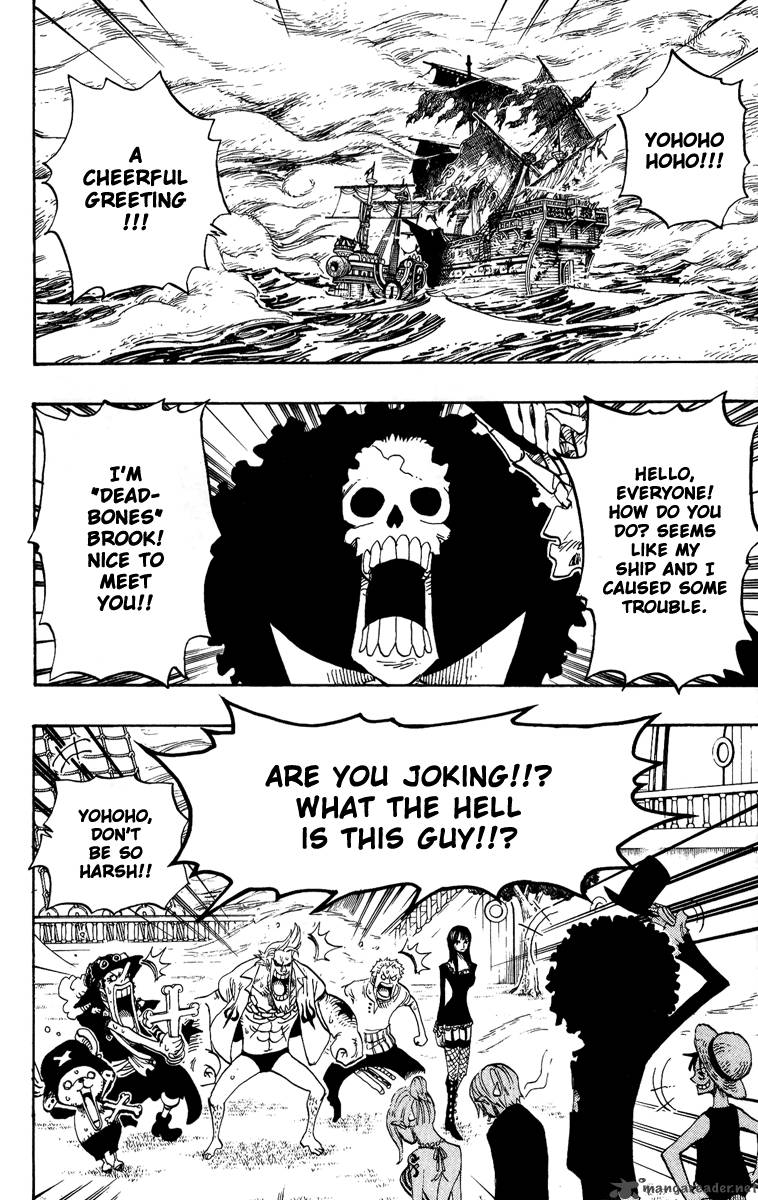 One Piece Manga Chapter 443 page 2 - Thriller Bark