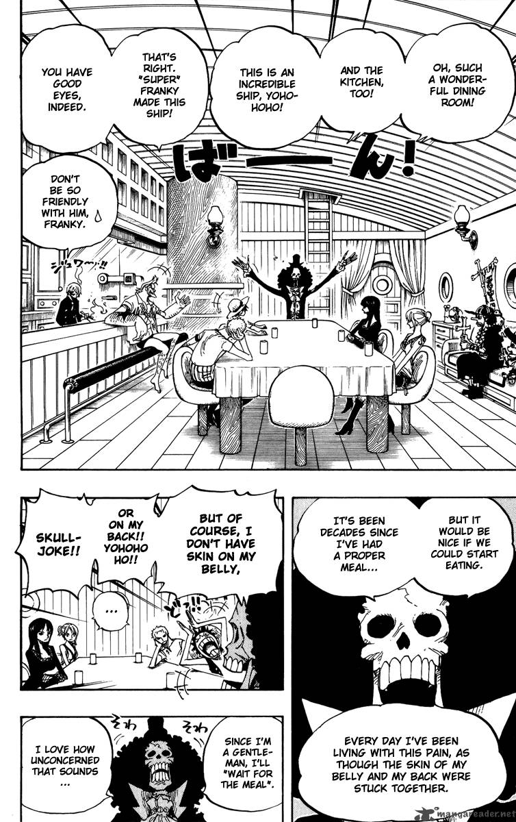 One Piece Manga Chapter 443 page 4 - Thriller Bark
