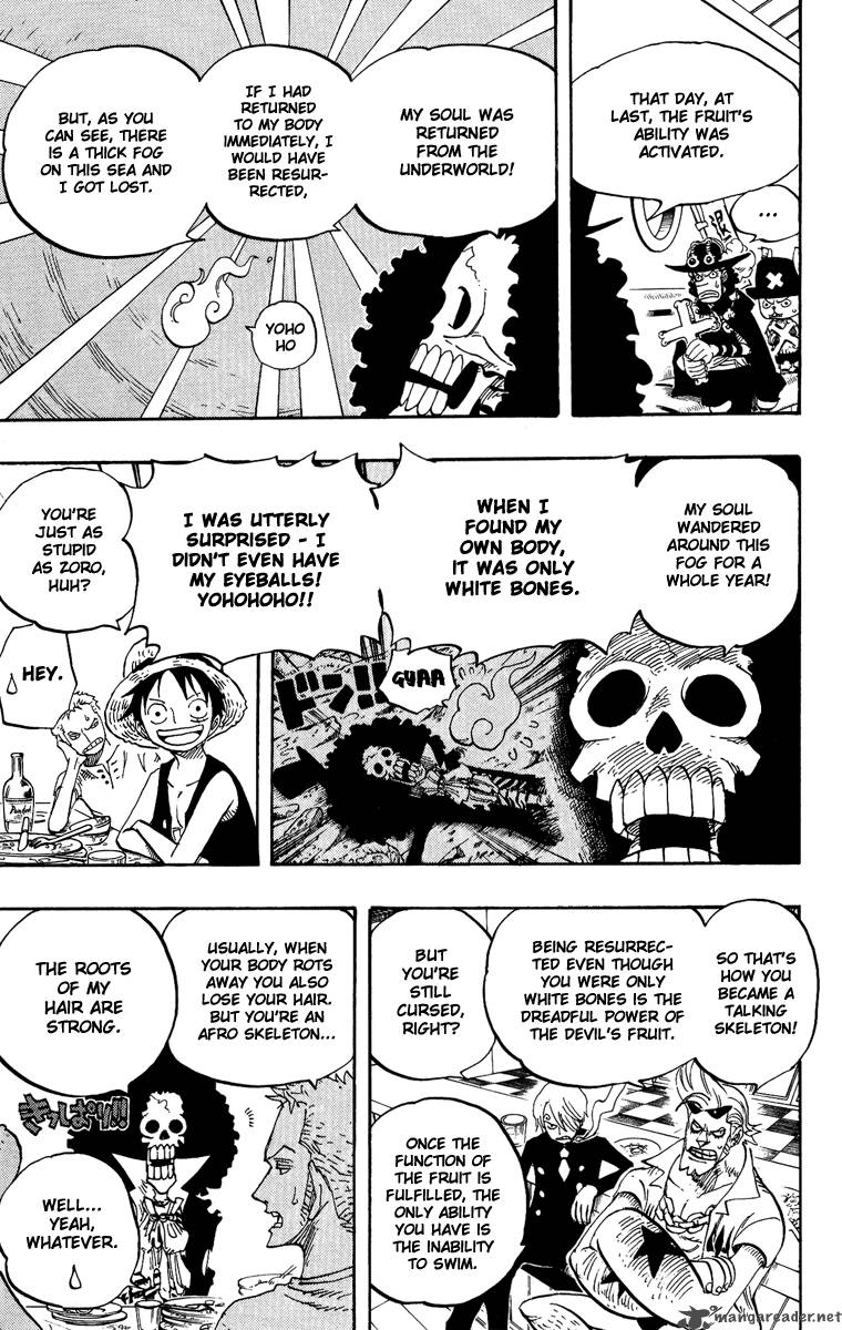 One Piece Manga Chapter 443 page 7 - Thriller Bark
