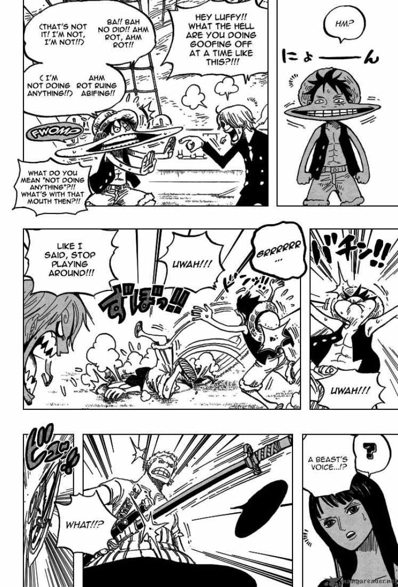 One Piece Manga Chapter 444 page 10 - Adventure on Ghost Island